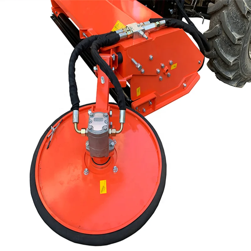 Hydraulic Flail Mower with Hammer Blades 800mm Cutting Width 25-35HP Tractor Compatible Cutting Grass