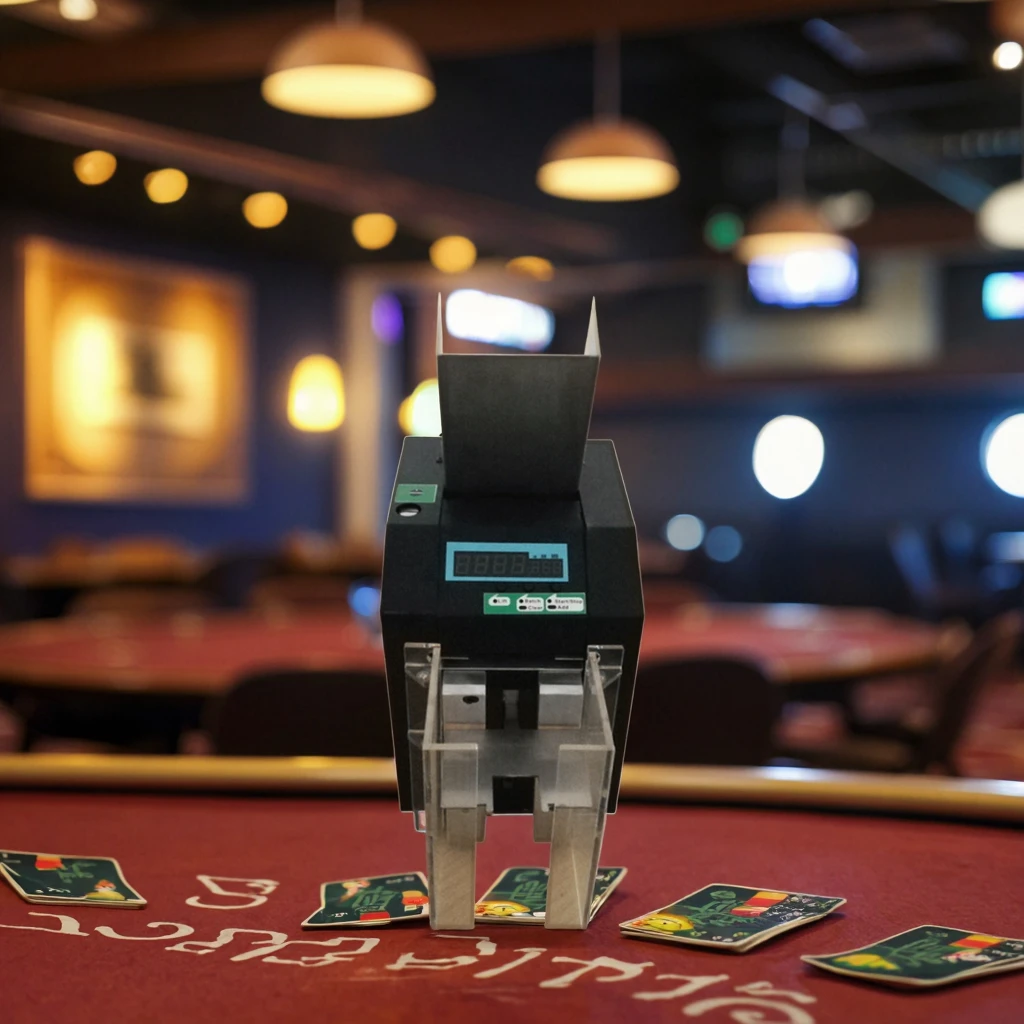 8 Decks Texas Poker Automatic Card Shuffling Machine for Counting Playing Cards