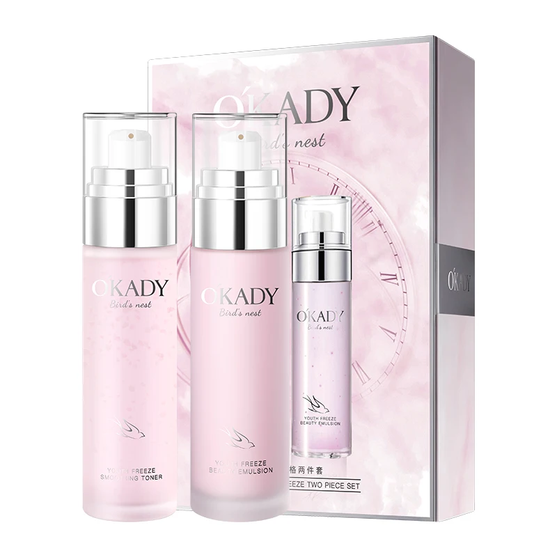 まとめ買いでお得 OKADY Professional Acid Hyaluronic - Set Care Skin Facial ダイエットサプリ