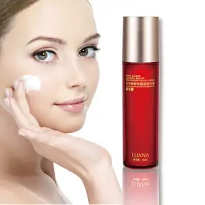 Squalane Infused Moisturizing Brightening Anti-Oxidation Facial Lotion Niacinamide Peony Face Emulsion Smoothing Firming
