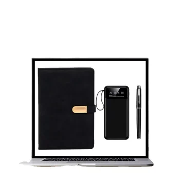 The 2025 Edition Luxury Insulated Cup Notebook Charger USB Flash Drive and Pen Included for Corporate Gift-giving Are Available