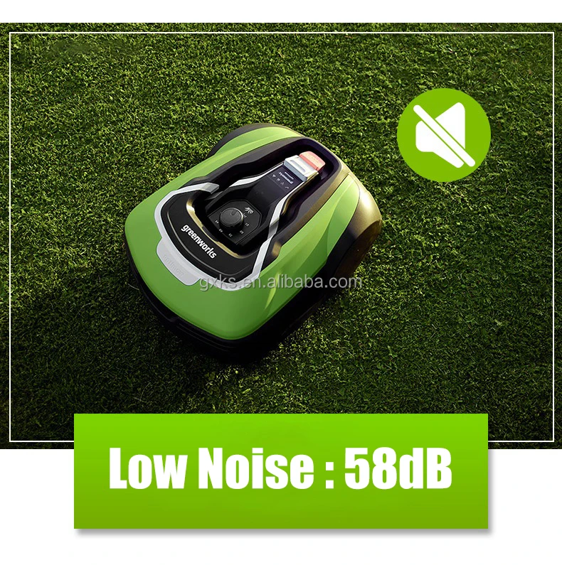 New Remote Control Robot Garden Battery Grass Cutter Machine Lawnmower ...