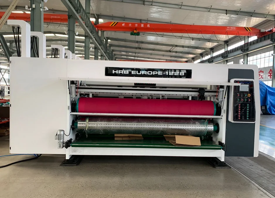High Speed Lead Edge Feeder Flexo Printer Slotter Die Cutter Machine ...