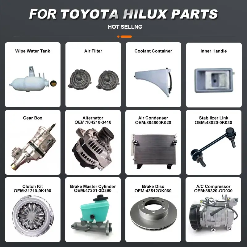 Perfectrail 4x4 Off Road Car Accessories Auto Spare Parts For Toyota