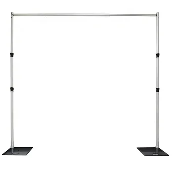 Aluminum Pipe and Drape Backdrop stand 3m x 3m