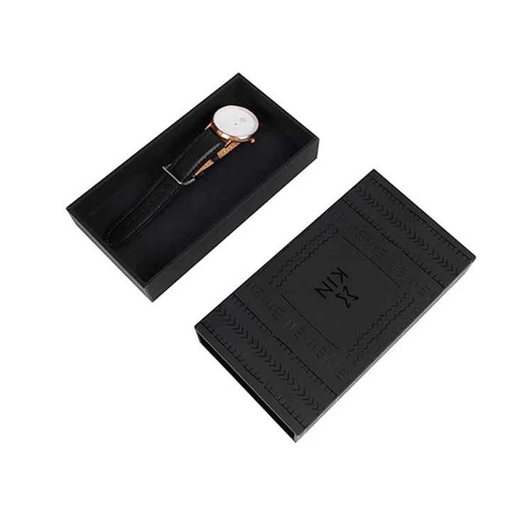Недорогая бумажная коробка с логотипом на заказ подарочная упаковочная картонные коробки для часов