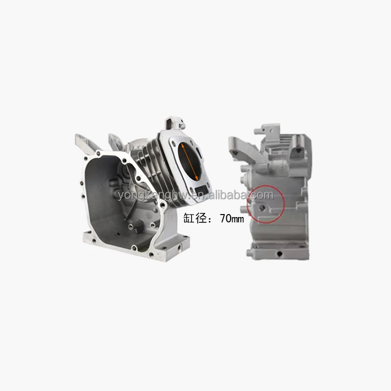 Made in China Generator Parts Gasoline Engine Spare Parts GX160 GX200 168F 170F 5.5Hp 6.5Hp Crankcase