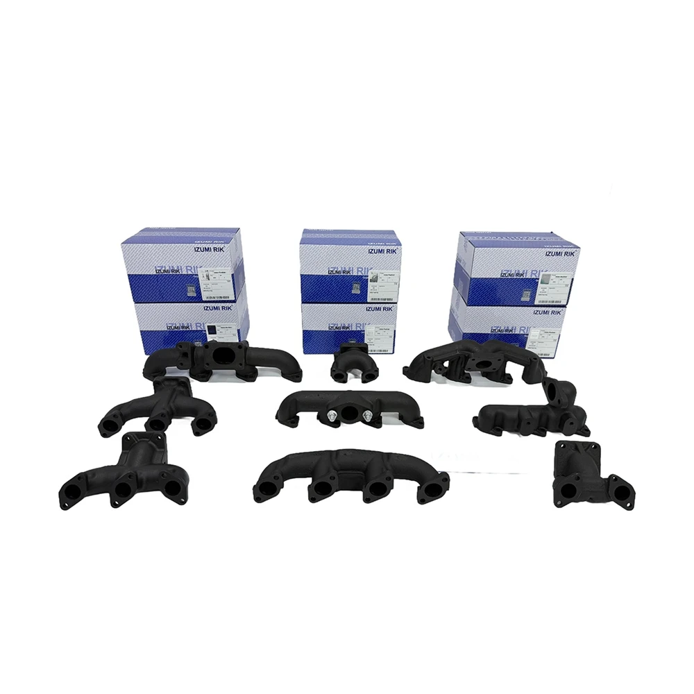 IZUMI RIK L2C, L2E, S2E, K2B Múltiple de escape para Mitsubishi Repuestos para motores diésel