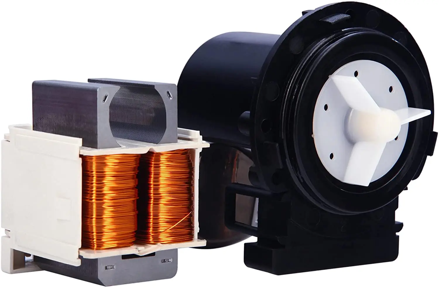 4681EA2001T Washer Drain Pump Replacement For LG & Kenmore Front Load Washing Machines
