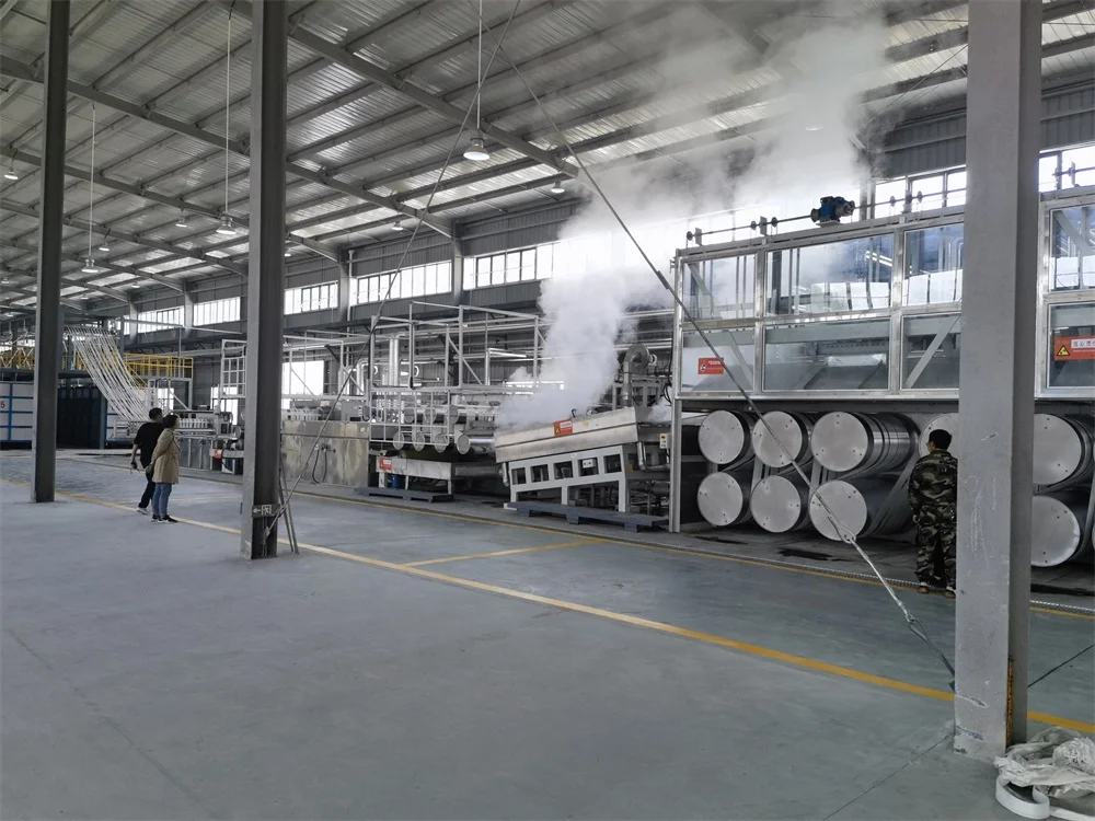 Polyester Acrylic Fiber Making Machines PET Recycling Production Line for Textile Industries