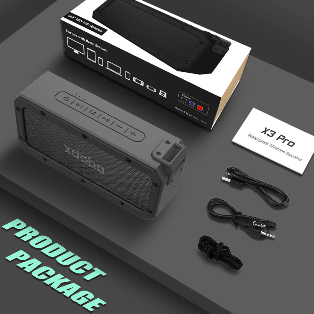 2021 factory price mini wireless speakers super bass handsfree waterproof bluetooth speaker for windows, apples,Adroid - ANKUX.COM