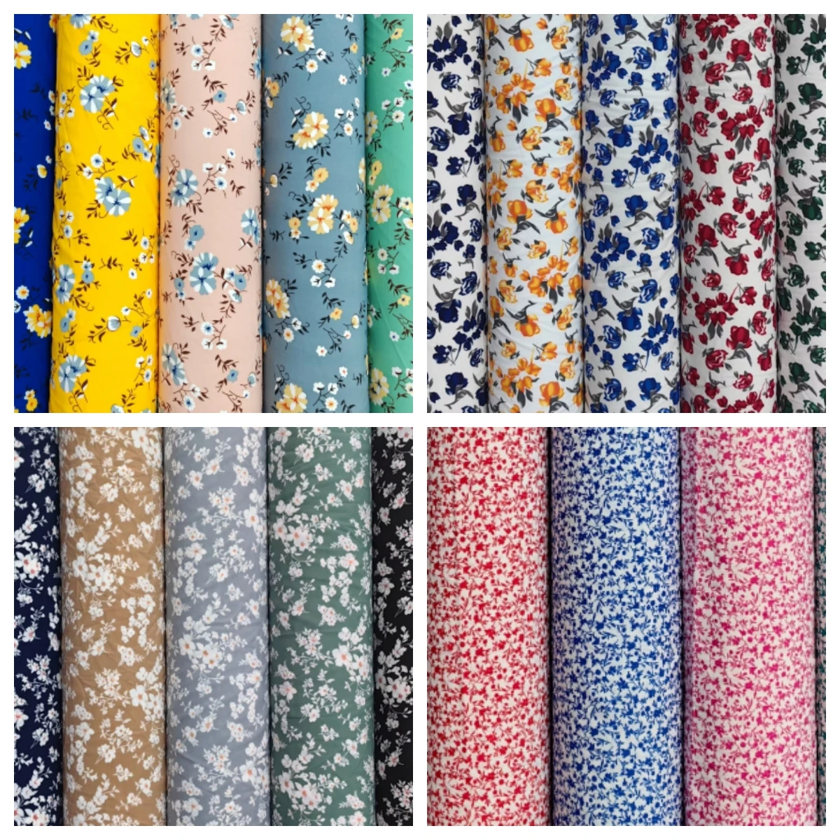 Keqiao Textiles Polyester Spandex Fabric Printed Fabrics of Stretch Printing Stocklot Dirac Somali Set for Fashion Dress