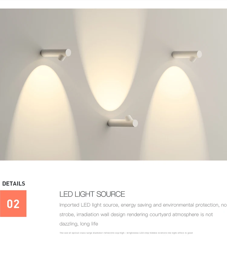 Amazon Wall lamps Courtyard LED Wall Lamp Driveway Landscape lighting Waterproof street Garden Lights Outdoor Wall light