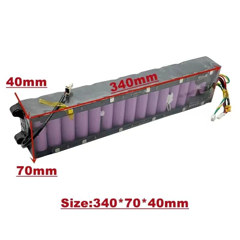 M365 Original 36v Lithiumion Battery Pack,10s3p,36v,40ah,Builtin Bms