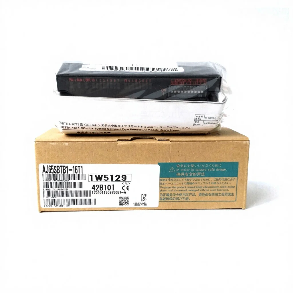Gold Seller  AJ65SBTB1-16T  PLC  Controller module Brand New Original Spot plc programming controller