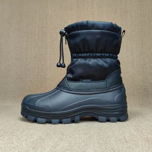 European American Winter Style Foreign Trade Unisex Couple High-top Waterproof Snow Boots 400g Thinsulate Cold-resistant -30C