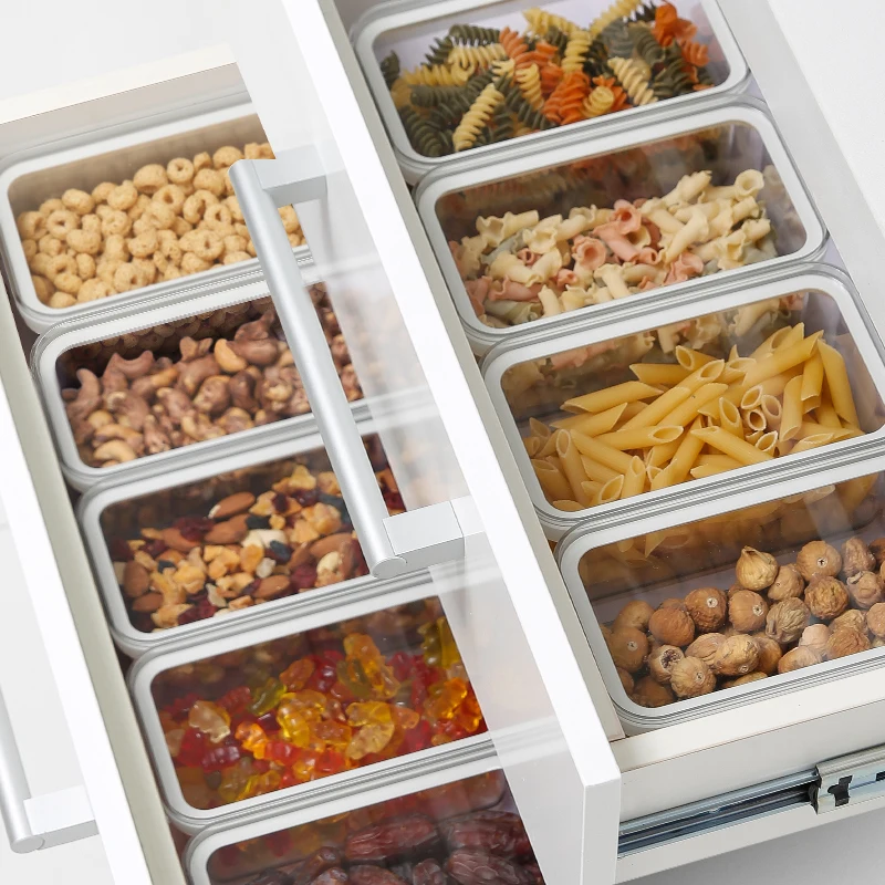 airtight food container cereal grain organizer