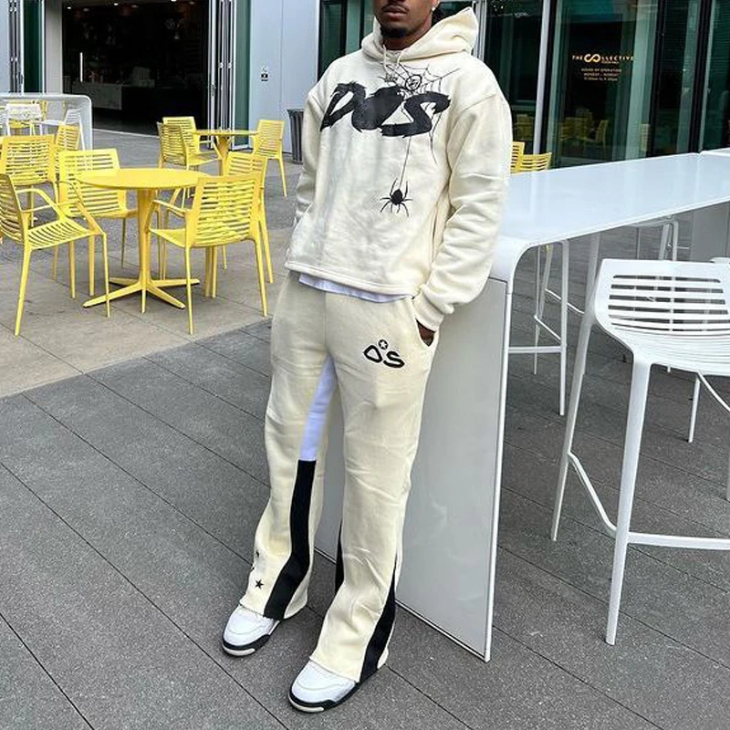 Survêtement Fille 2 Pièces Style Y2K Vintage - Hoodie + Pantalon Jogging Imprimé Anime - Confort Automne/Hiver - Tendance Streetwear - 5