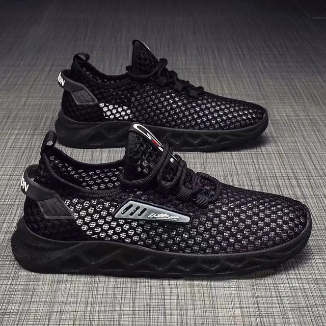 High Quality Breathable Walking Shoes with Rubber Mesh Insole Custom OEM Fashion Trending Styles Sneakers