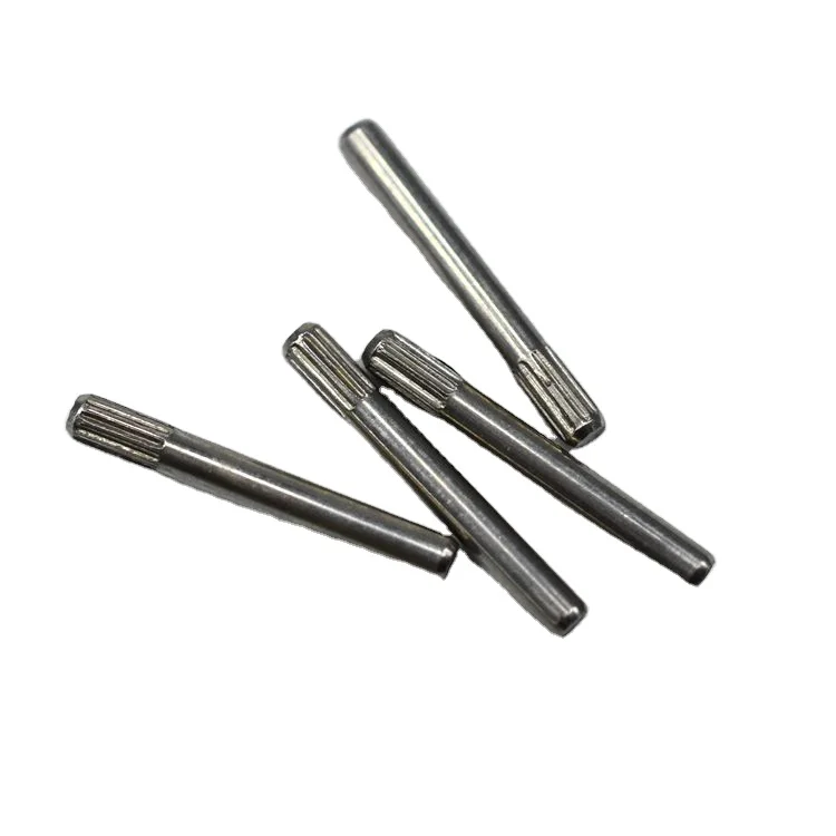 China Cnc Manufacturing Pin Custom Made Metal Dental Knurled Dowel Pin