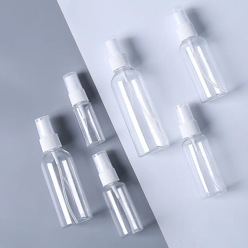 5ml 10ml 15ml 20ml 30ml 50ml 60ml 80ml Custom Luxury Empty Cream Transparent Cosmetic Plastic Spray Lotion Airless Pump Bottle