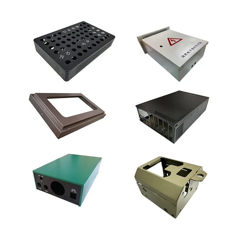 Custom CNC Lathe Service Metal Processing Anodized Aluminum Sheet Metal Case Shell Car Chassis Amplifier Aluminum Enclosure