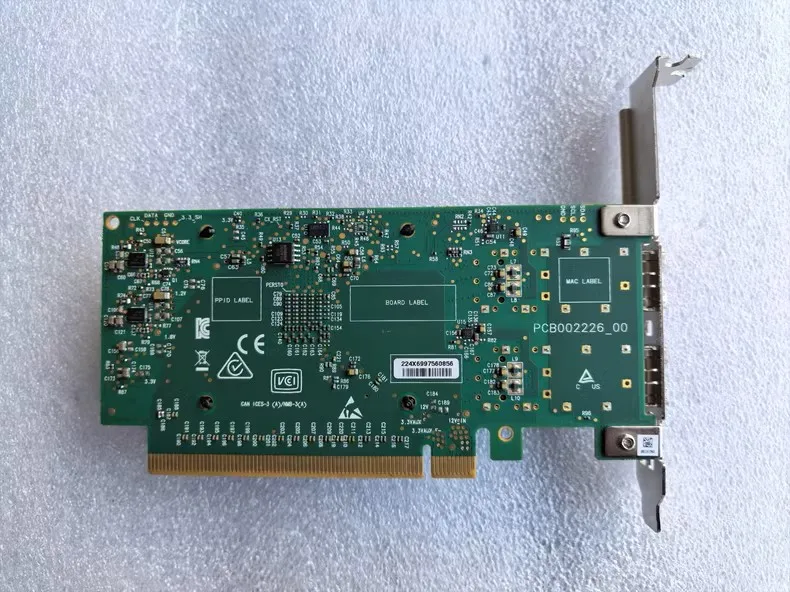 Mellanox MCX512F-ACAT 10/25GbE Dual-Port SFP28 PCIe3.0 X16 Network Interface Card with 25GbE Max Speed