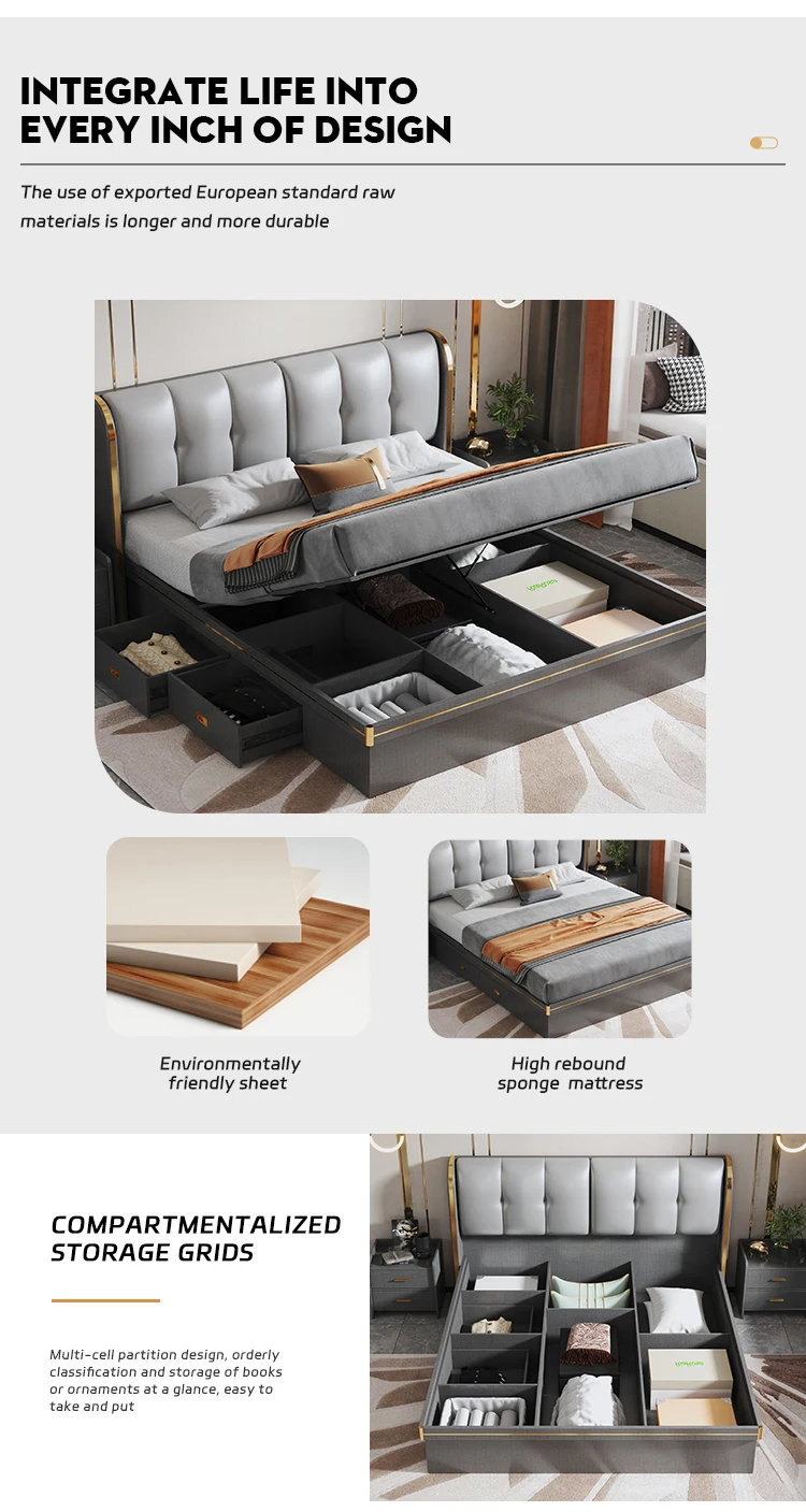 Modern Queen Bed Frame Double/single Bed Accept Custom Buy Double Bed,Queen Bed Frame,Single