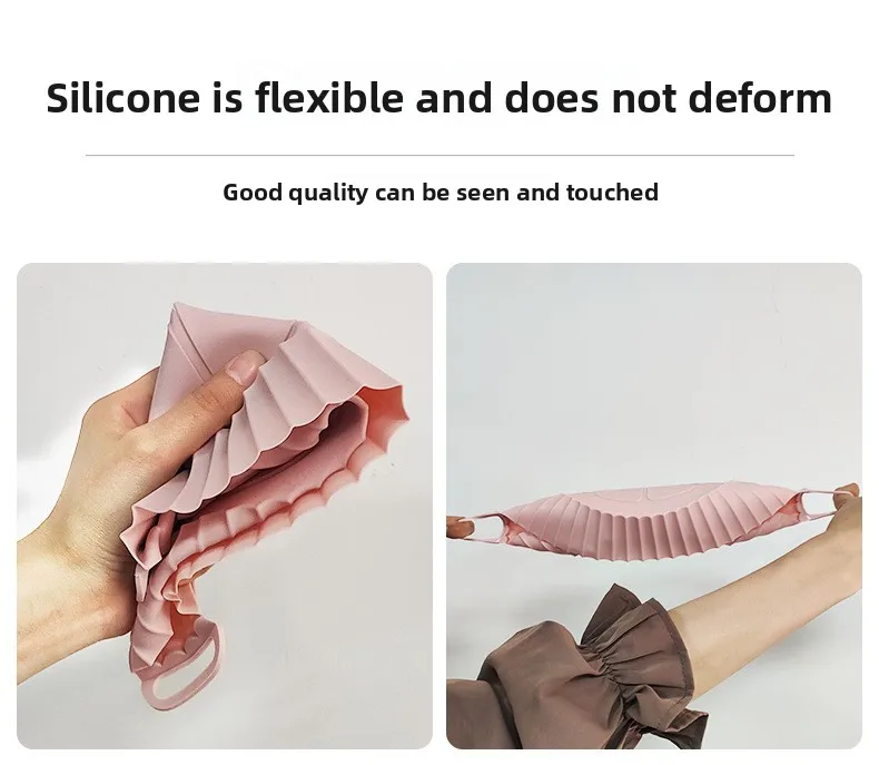 Thickened Food-Grade Silicone Foldable Baking Tray for Household Air Fryer and Air Fryer Mat factory