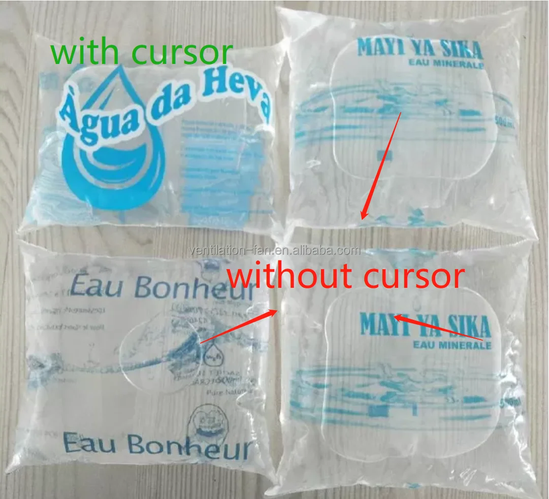 Plastic Bag Juice Appareil Eau Sachet Ro Plant Water Bottling Sachet Water Sealing Filling