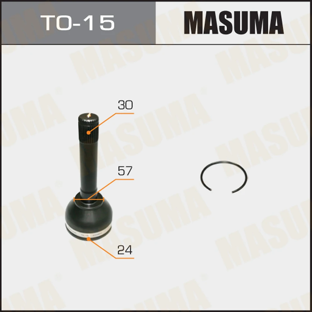 oiu15さま TO-15 MASUMA ODM Auto Outer CV Joint for TOYOTA LAND CRUISER