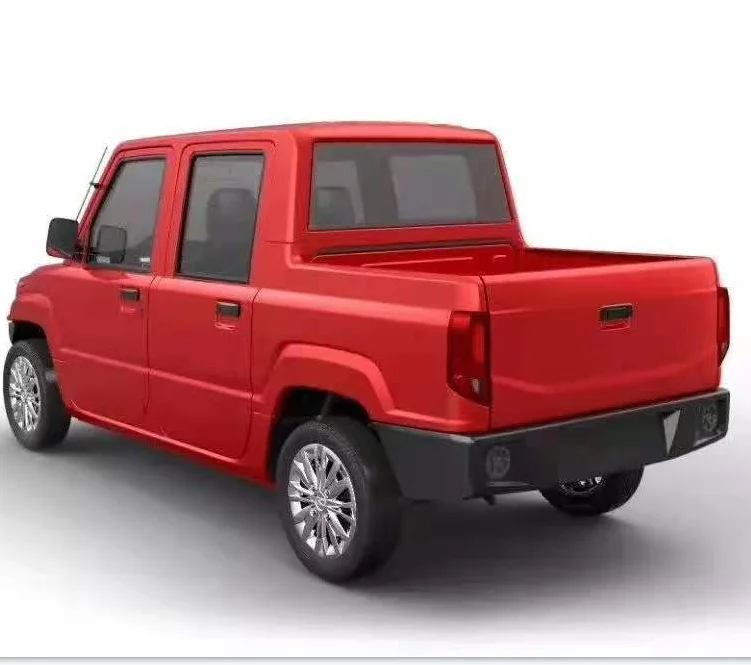 72 в 4 кВт 4-дверный двухрядный электрический автомобиль мини-грузовик пикап пассажирский Электрический автомобиль