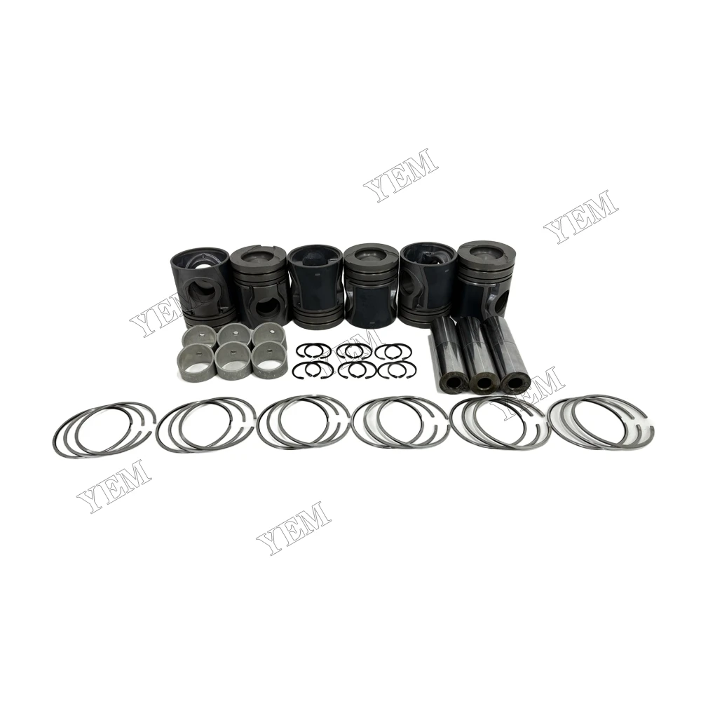 Piston & Piston Ring Set for Volvo TAD741GE Engine Parts Manufacturer 6