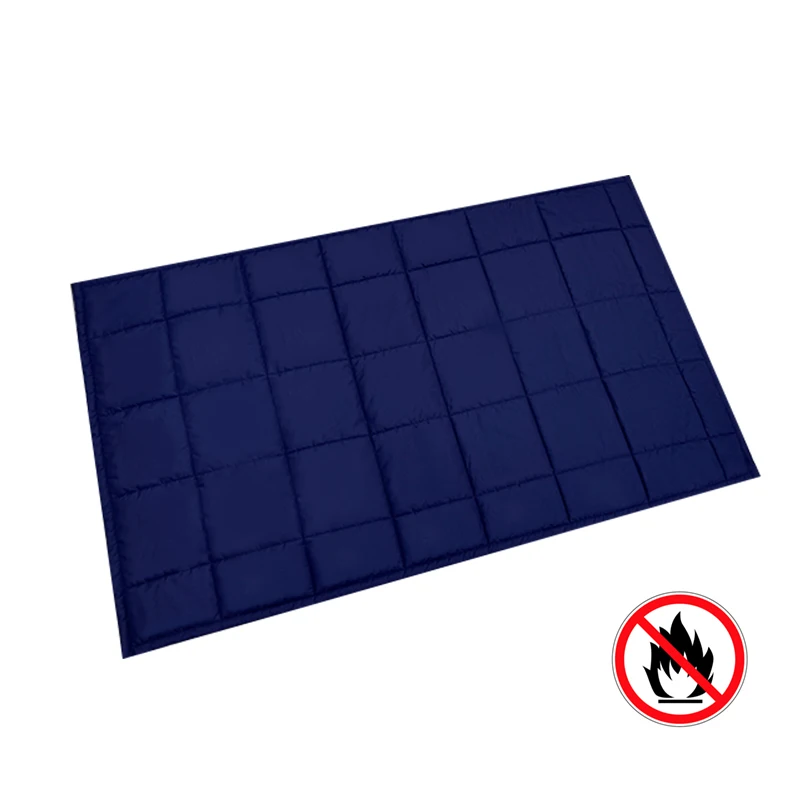 Custom High Quality Soft Warm Travel  Flame Retardant Airline Blanket for Airplane