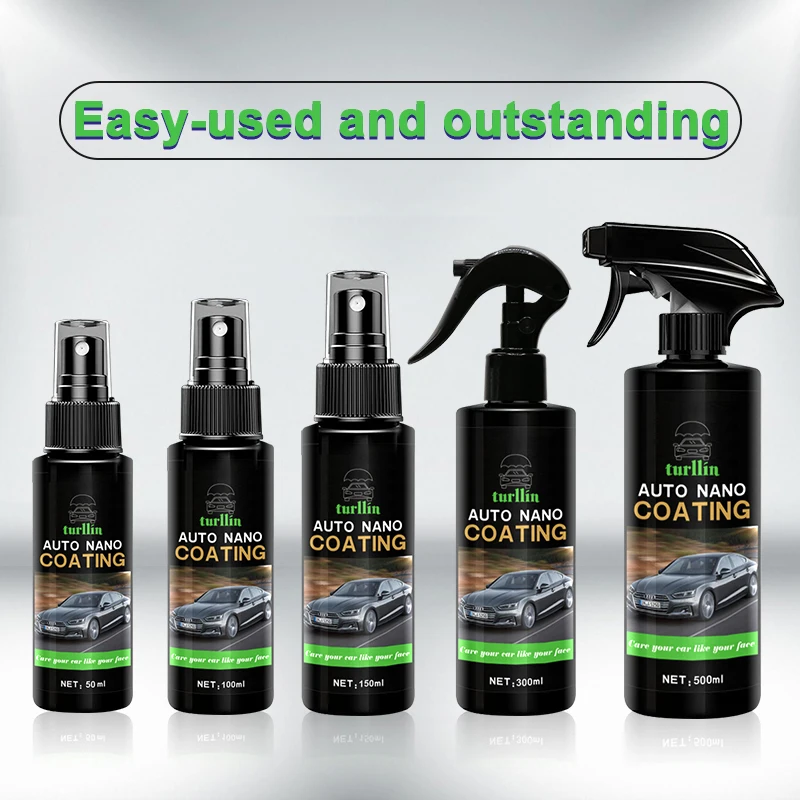 300ML Car Ceramic Coating Spray Anti Scratch Waterproof Protection Wax  Spray Nano Hydrophobic Anti-fouling Car Cleaning Products