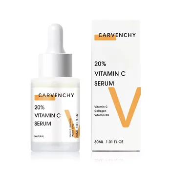 Private Label Organic Vitamin C Anti Aging Wrinkles Moisturizer Bleaching Whitening Black Spot Remover Vitamin C Serum