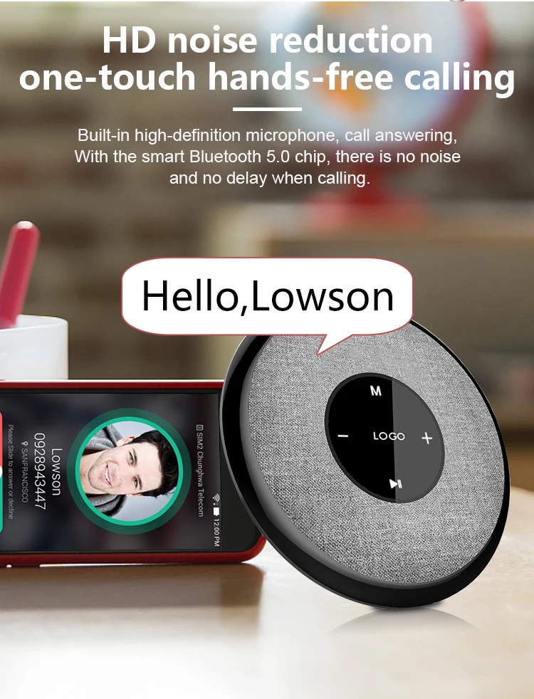 Mini Portable Floating Levitating Waterproof Bluetooth Speaker For Mobile Phone - ANKUX.COM