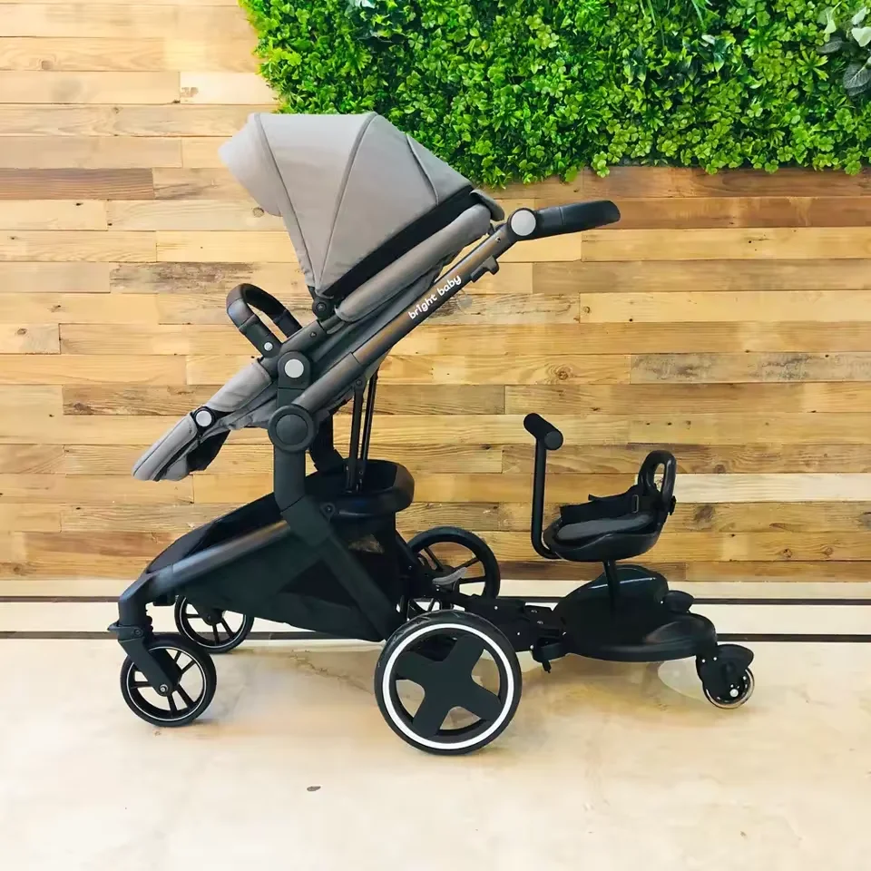 Portable Buggy Board With Detachable Seat Glider Board Twin Stroller ...