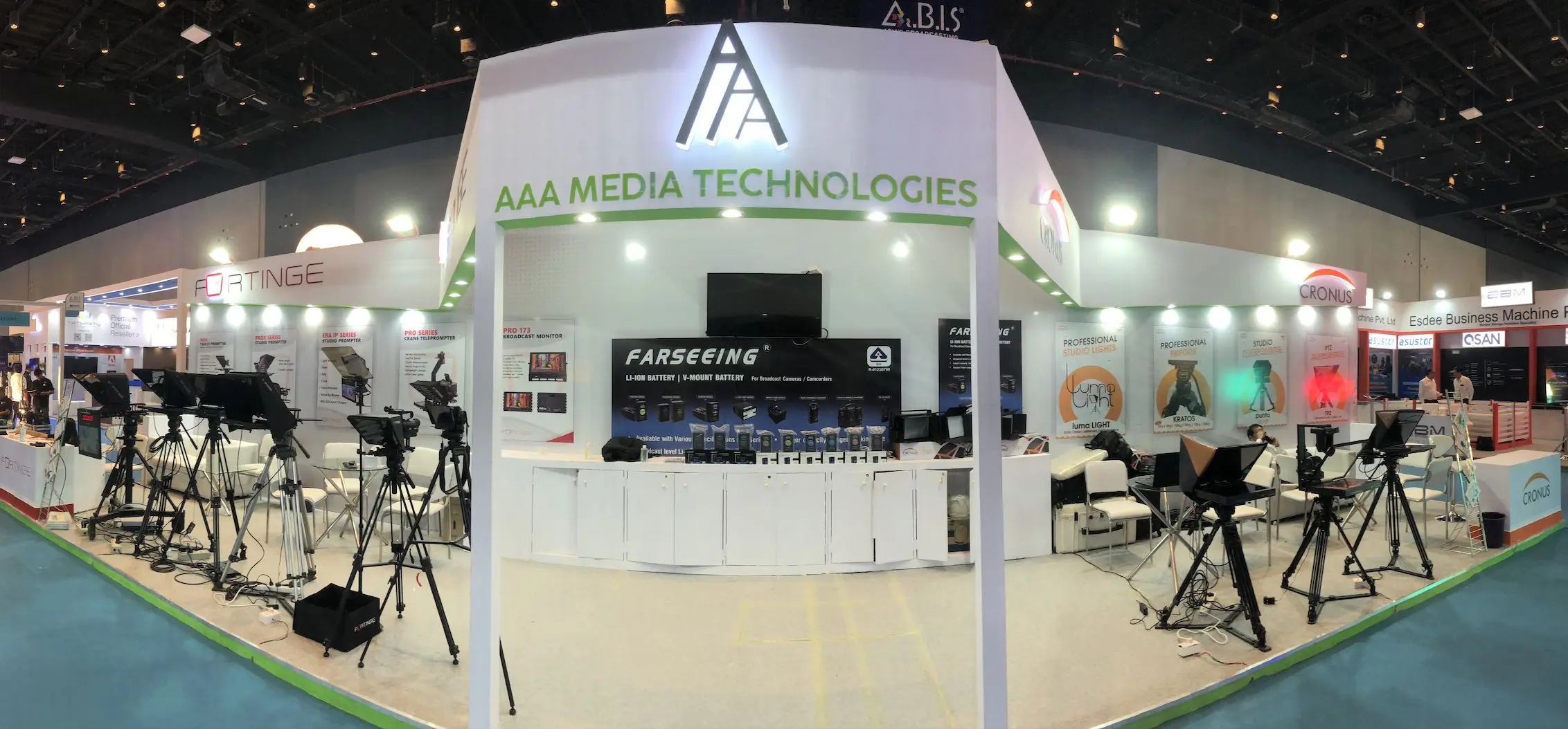 Teleprompter By Cronus Deltaprompt15 6040 Mirror With Remote App