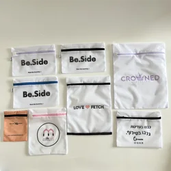 Небольшая Сетчатая Сумка для стирки с логотипом на