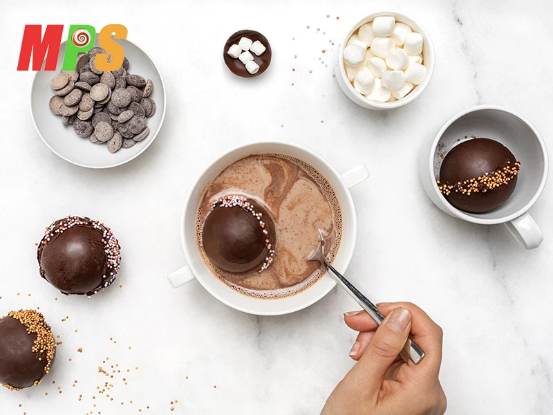 Hot Chocolate Bombs Ocoa Bombs with Mini Marshmallows From Factory Direct Supply