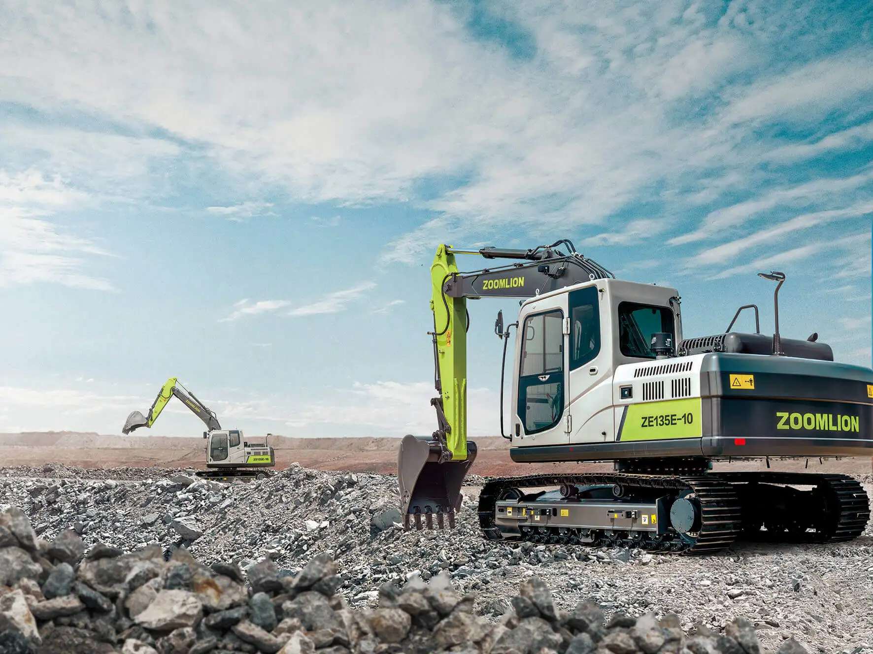 Zoomlion ZE370E Excavator - Efficient Hydraulic Crawler