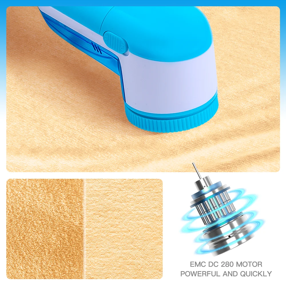 PRITECH Factory Outlet Battery Operated Electric Lint Remover Shaver