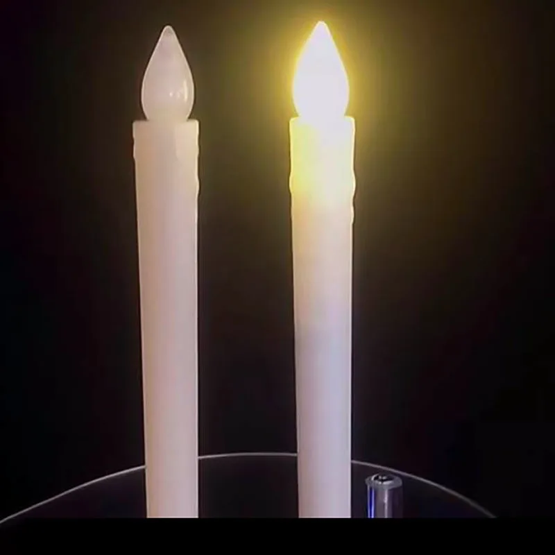 Wholesale Flameless Electronic Led Candles Aa Battery Powered For Acrylic Candelabra Centerpiece