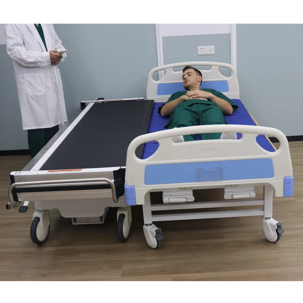 Medical Patient Delivery Transfer  Patient Trolley Hospital Transfer Bed Pneumatic Lift Hospital Bed
