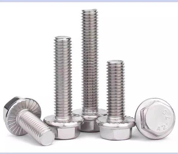 product professional supplier m4 m5 m6 m8 m10 m12 304 stainless steel metric thread gb5787 hexagon head flange bolt-61