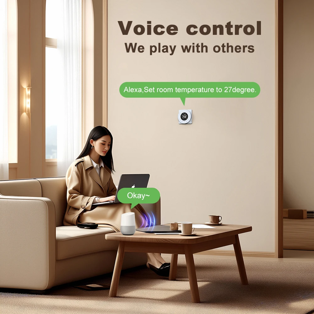 Modern Design Smart Fan, 2-Year, 2Pipe, 4Pipe, WIFI - detail 2