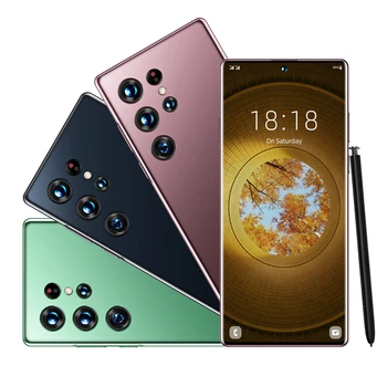 Original S23 Ultra Original S23 Ultra Original 16gb+1tb 7.3 Inch 48mp+100mpv 3g/4g/5g High Quality Android 12 Smart Cell Phone