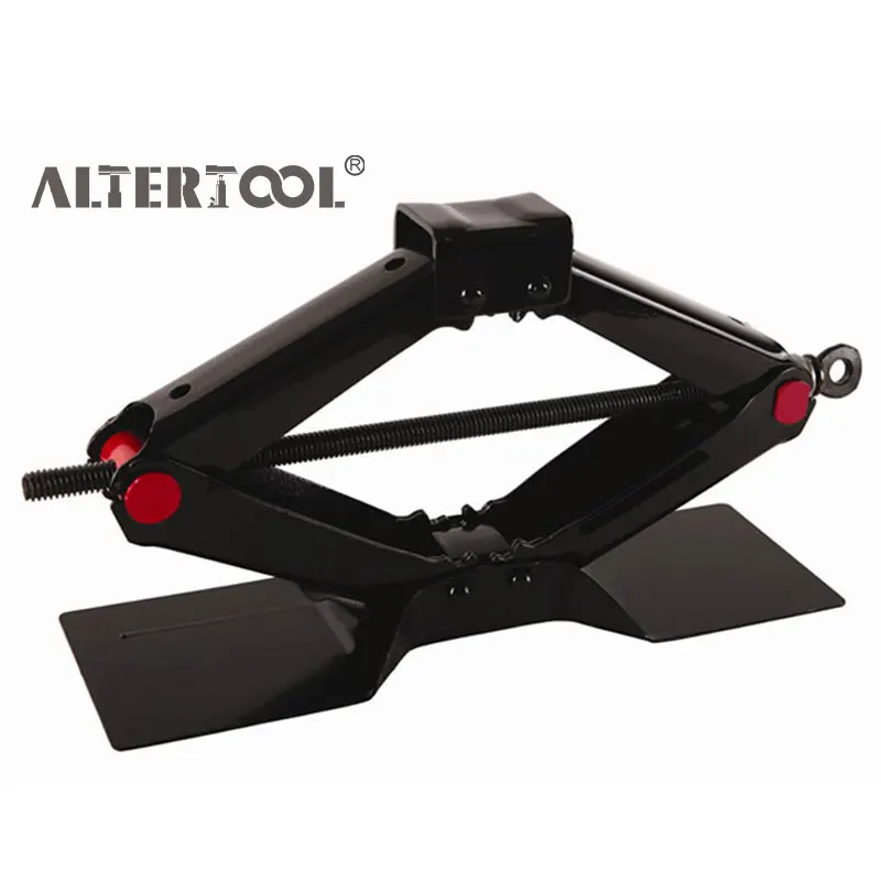 High Quality Oversized Base Scissor Car Jacks 1.5 Ton Rv Van Suv Repair Wind Up Portable Scissor