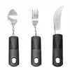 Black curved steak bending 3-piece set